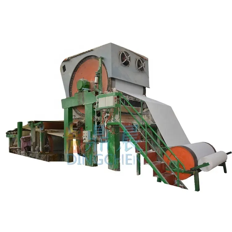 Famous products 1575mm 3 TPD Small Waste Book Paper Recycle Machine Price