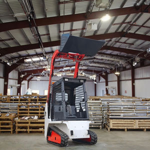 유통업체 모집 EPA EURO 5 디젤 엔진 토공용 미니 스키드 스티어 프론트 로더 헝리 부품 CE 인증 로더 - Product Image 1