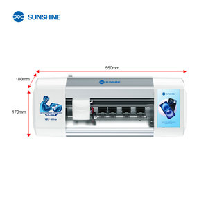 SUNSHINE Y25 <span class=keywords><strong>ULTRA</strong></span> Temps illimités Machine de découpe de <span class=keywords><strong>film</strong></span> 12.9 pouces WiFi Fonctionnement tactile à dents bleues pour <span class=keywords><strong>film</strong></span> inférieur à 12.9 - Product Image 3