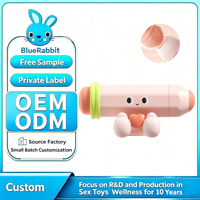 Pencil Vibrator Fabriek Draagbare Discrete Adult Toys Schattig Cadeau voor Vrouwen BlueRabbit OEM ODM Private Label Sextoys