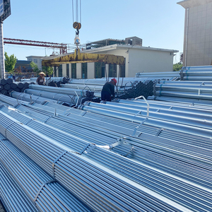 Galvanizli çelik yuvarlak boru galvanizli kare çelik boru gölgelik çadır kullanılan sokak aydınlatma direkleri düşük fiyat sıcak daldırma Gi boru - Product Image 3