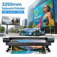 Machine d'impression de banderoles numériques, 3.2 x m, appareil avec tête de konica