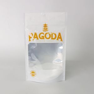 ถุง Mylar ที่กำหนดเองพร้อมกล่องตั้งกันความชื้นถุงซิปแบบยืนถุงใสจุดหน้าต่างพิมพ์ UV - Product Image 5