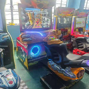 Machine de jeu d'arcade à pièces de <span class=keywords><strong>moto</strong></span> FF <span class=keywords><strong>Moto</strong></span> F1 Racing Jeux compétitifs adaptés au centre de jeu intérieur - Product Image 4