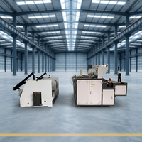 Ligne de production de papier toilette entièrement automatique avec machine à rembobiner, à couper et à emballer