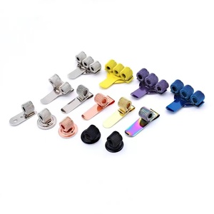 Portapenne in Metallo con Clip a Molla Multiforata Personalizzabile in Piccole Quantità, Colori Oro/<span class=keywords><strong>Argento</strong></span>/Oro Rosa - Product Image 1