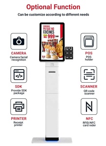 Curved Receipt <b>Printer</b> Barcode Reader Pos Termina Kiosk Price Checker Kiosk - Product Image 6