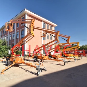 Nacelle articulée portative à moteur diesel, double alimentation, 12M 14M 16M 18M, pour la réparation des <span class=keywords><strong>lampadaires</strong></span> - Product Image 5