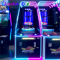 Machine d'arcade de basket-ball commerciale à monnayeur, simulateur de jeu de tir sportif pour aires de jeux pour enfants et centres de divertissement familial (FEC)