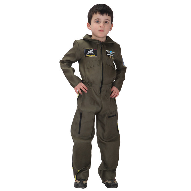 Pilot Costume Kit With Hat Aviator