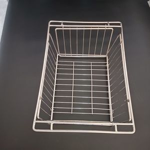 Cesta de Almacenamiento Plegable de Acero Inoxidable 35.5x24.5x16cm, Rectangular, Multifuncional, para Camping y Exteriores, con Drenaje - Product Image 2