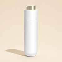 Nuevo juego de cuidado de la piel con bomba rotativa de 100ml botella de esencia de loción de agua de vidrio 50g botella cosmética de crema facial