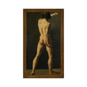 Modern Light Luxury Living Room Wall Decoration <strong>Art</strong>: Sexy <strong>Male</strong> Body Oil Painting Wall <strong>Art</strong> for Residential Decoration - Product Image 1