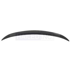 Aileron de style MP pour berline Série 3 2012-2018 F30 <span class=keywords><strong>320i</strong></span> 325i 330i, becquet de coffre arrière, ABS noir brillant, aspect fibre de carbone - Product Image 6