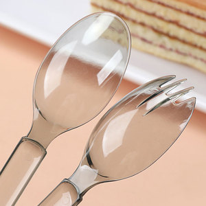 Juego de Cubiertos Desechables de Plástico Negro para Bodas, Cuchillo, Tenedor y Cuchara Envasados Individualmente, Aptos para Alimentos, Utensilios de Lujo para Llevar - Product Image 3