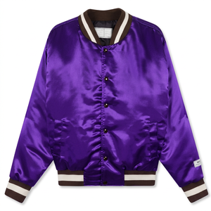 Full Sleeve Polyester Shell Snap Button <b>Jacket</b> - Product Image 2