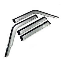 Déflecteurs de vent pour vitres de portières Land Cruiser BLACK Sliver pour Toyota Land Cruiser 70 79 2007-2016 Accessoires