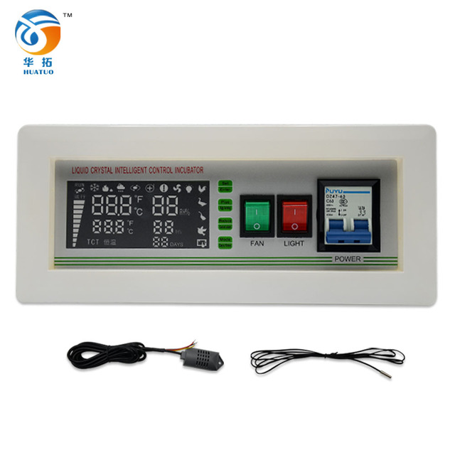 Intelligent Pid Egg Incubator Temperature Humidity Controller Thermostat for   Incubator Xm-18SD