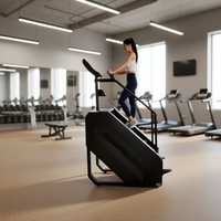 Monte-escaliers électrique commercial Cheernin avec écran LED, 8 programmes prédéfinis et capacité de 375 lb pour la salle de sport et la maison