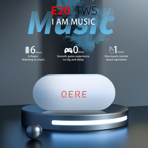 QERE E20 True Stereo Waterproof Sport in Ear <b>Wireless</b> TWS Handphone Earbuds Earphones Earphone - Product Image 3