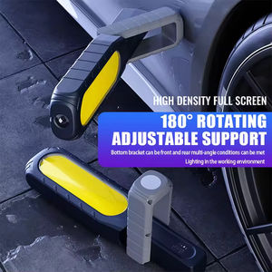 Lampe de garage mécanique puissante à LED COB, lampe de poche rechargeable par USB, torche magnétique, lumière d'avertissement, lumière de travail d'urgence - Product Image 5