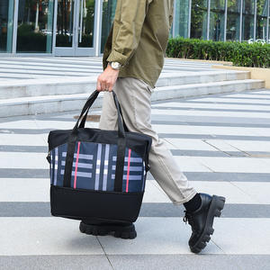 กระเป๋าเดินทางแบบมีซิปขนาดใหญ่ ทนทาน ผลิตจากไนลอน แฟชั่น สำหรับออกกำลังกาย เล่นกีฬา เหมาะสำหรับทุกเพศ - Product Image 3
