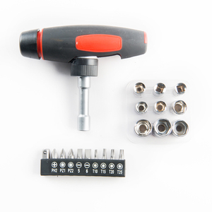 20 Chiếc Đầu Cắm CRV Tay Cầm Chữ T TPR Khe Cắm Ph <span class=keywords><strong>Torx</strong></span> Bộ Đầu Tua Vít Bánh Cóc Bộ Đầu Tua Vít - Product Image 2