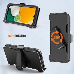Custodia resistente robusta per telefono cellulare con Clip da cintura per <span class=keywords><strong>Samsung</strong></span> <span class=keywords><strong>Galaxy</strong></span> <span class=keywords><strong>A13</strong></span> A14 A15 A35 A55 5G Robot Defender <span class=keywords><strong>Cover</strong></span> del telefono - Product Image 3