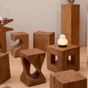 Đồ trang trí góc nhà bằng gỗ tự nhiên Guan Sen - Product Image 2