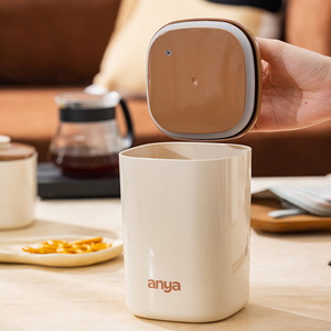 Anya Tùy Chỉnh Kín Cà Phê Đậu Lưu Trữ Thực Phẩm <span class=keywords><strong>Container</strong></span> Hộp Nhựa Lưu Trữ Jar Lưu Trữ Nhà Bếp Canister Trà Cà Phê Canister - Product Image 2