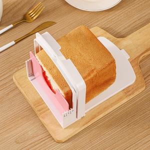 Mini Cortador Manual de Pan de Plástico Pequeño para Rebanar Pan Tostado, Utensilio de Cocina - Product Image 6