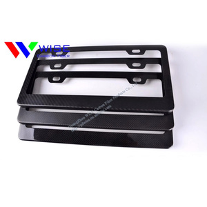 Soporte para <span class=keywords><strong>matrícula</strong></span> de fibra de carbono para coche de EE. UU. - Product Image 2