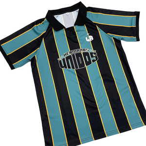 Camiseta de Fútbol Vintage Personalizada, Sublimada, 100% Poliéster, Secado Rápido, Transpirable, Nombre del Equipo Personalizado, Marca Personalizada - Product Image 3