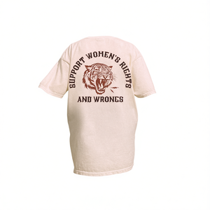 T-shirt da donna femminista 100% cotone, vestibilità regolare, girocollo, manica corta, stampa grafica, per tutte le stagioni, abbigliamento casual - Product Image 1