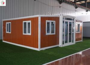 บ้านคอนเทนเนอร์หุ้มฉนวนแบบพับได้พร้อมปีกคู่-ใส่สบายทุกฤดูสำหรับสภาพอากาศที่หนาวเย็นหรือร้อนประหยัดพลังงาน - Product Image 4