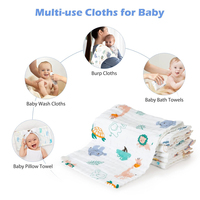 Langes à épaules en mousseline de coton pur 6 couches, forme personnalisée, en tissu biologique, super absorbants, essentiels pour nouveau-nés et bébés