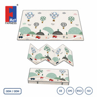 Tapis d'activités pour enfants personnalisé en mousse XPE, pliable, extra large, imperméable, pour l'intérieur, la maternelle et les tout-petits, idéal pour le pique-nique - Vente en gros équitable