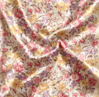 Tissu satiné imprimé numérique de haute qualité, 100% polyester, textile pour la confection de robes de mode, design personnalisé, matière pour vêtements et sacs