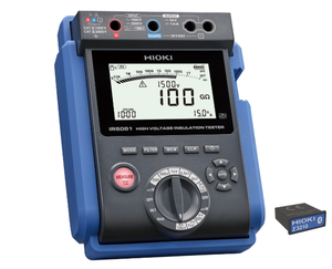 HIOKI IR5051 5kV Medidor de Resistencia de Aislamiento de Alto Voltaje para Paneles Solares, Medición Durante la Generación de Energía - Product Image 4