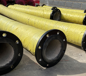 Mangueras de Goma Revestidas de Cerámica DN50-DN600 Reforzadas con Cerámica, Utilizadas para el Transporte de Lodos en Plantas de Energía, Ciclo de Producción Corto - Product Image 4