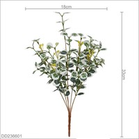 Feuillage Artificiel Mural de Haute Qualité pour Jardin, Bonsaï, Fleurs Artificielles Réalistes, Écologique pour Aménagement Paysager