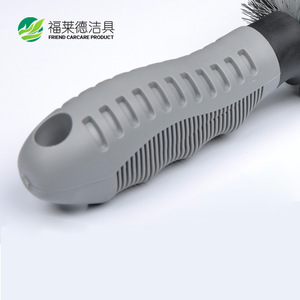 <b>Wheel</b> <b>Brush</b> 27x8cm TPRPP Filaments For Car Rim <b>Cleaning</b> - Product Image 2