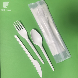 <span class=keywords><strong>Kit</strong></span> de repas <span class=keywords><strong>biodégradable</strong></span> compostable en PLA pour l'école - Product Image 3