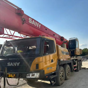 Grue sur camion Sany STC350T 35 tonnes 2018, 5 sections, flèches principales et auxiliaires de 43 m, y compris moteur, boîte de vitesses, pompe - Product Image 1