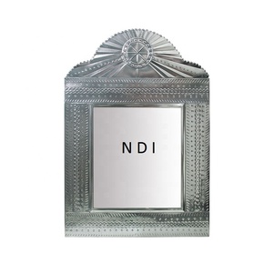 Hot Selling Product Bathroom <b>Wall</b> Mount Decorative <b>Round</b> Metal <b>Wall</b> <b>Mirror</b> Golden Finishing Handmade Designer <b>Wall</b> <b>Mirror</b> - Product Image 6