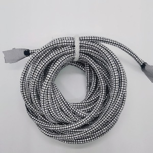 Fornitura di fabbrica: Rete in corda di strass 3D da 3 mm a 6 file, tessuta a mano, ecologica, non termoadesiva, personalizzabile, per accessori di abbigliamento e vestiti - Product Image 1