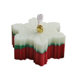 Christmas scented candle gift box wholesale ins winter souvenir creative handmade snowflake-shaped scented candle - Product Image 5