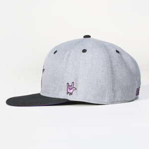 Gorra de Baloncesto de Alta Calidad Lanhai, 6 Paneles, Bordado 3D, Visera Plana, Dos Tonos, Gorra Personalizada, Moda para Exteriores - Product Image 2