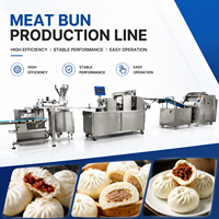 Machine commerciale chinoise automatique pour la fabrication de Baozi, équipement de traitement des pains vapeur fourrés pour usine alimentaire