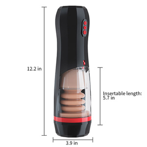 Telescopic Aircraft Cup Masturbation <strong>Sex</strong> <strong>Toys</strong> for <strong>Men</strong> Realistic <strong>Automatic</strong> <strong>Male</strong> Masturbation Cup Vaginal Vibrator - Product Image 6